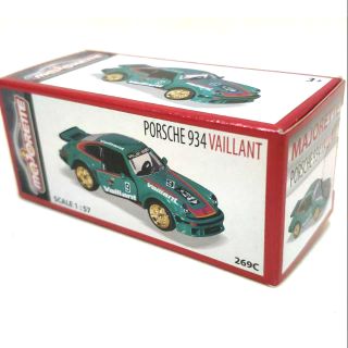 รถเหล็ก Majorette ปอร์เช่ 934 กบเขียว สายฝุ่น (ยังไม่แกะจากกล่อง) Porsche 934