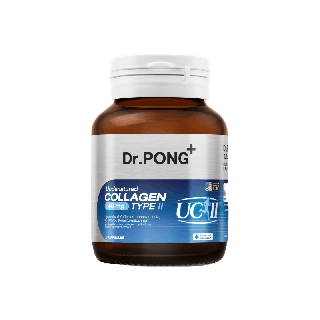 Dr.Pong Undenatured collagen type II 40 mg คอลลาเจนสำหรับข้อเข่า ของแท้จากอเมริกา UC-II™