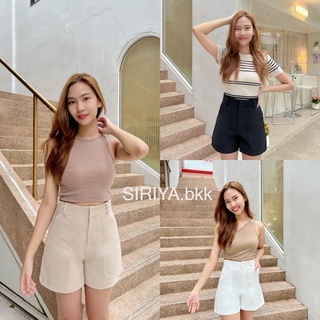 (ฉลองเปิดร้านใหม่✨)SIRIYA bkk - BABY SHORTS กางเกงขาสั้นเอวสูง  (3สี 4ไซส์)