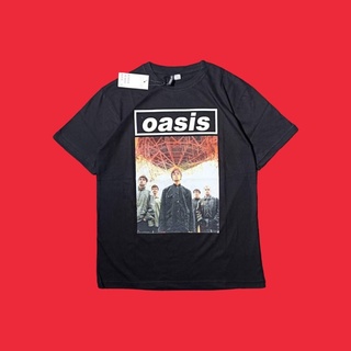 ย้อนยุคเสื้อยืด พิมพ์ลาย Metallica BAND | เสื้อยืด พิมพ์ลายวงดนตรี OASIS / ACDC โอเวอร์ไซซ์S-5XL