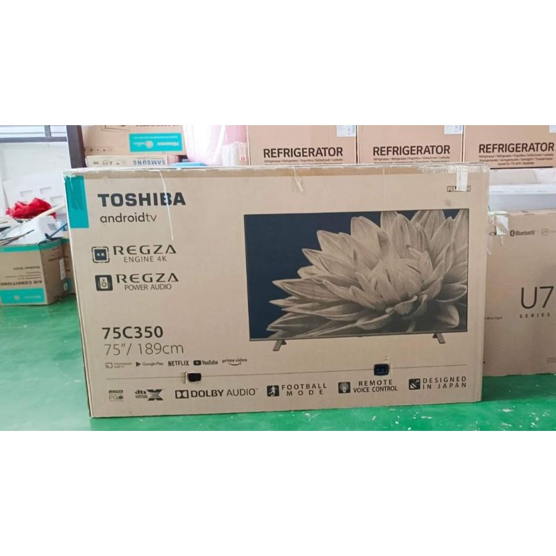 Android TV Toshiba 75" 75C350KP Grade B