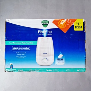 (Vicks®) Filter Free Cool Mist Humidifier Model VUL545 วิคส์ เครื่องทำความชื้น แบบไอเย็น relieves cough, congestion