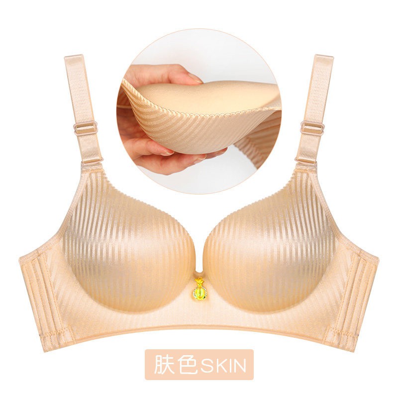 ชุดชั้นใน เสื้อชั้นใน แบบหนา ขนาดเล็ก 8 ซม. ไม่มีโครงเหล็ก เซ็กซี่ สําหรับผู้หญิง - รูปที่ 4