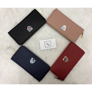 LYN Long Wallet Bag พร้อมส่งรุ่นใหม่ล่าสุด!! กระเป๋าสตางค์ใบยาวซิปรอบ หนังSaffiano