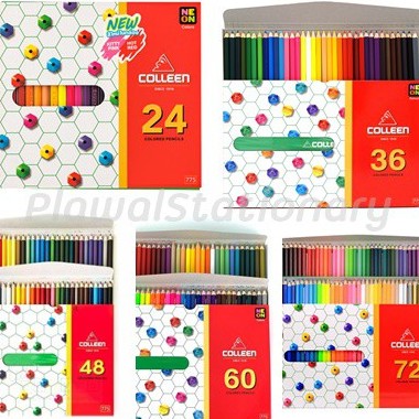 สีไม้ colleen ด้ามยาว 24 / 36 / 48 / 60 / 72 สี No.775 Colleen คลอรีน (ขอบิลเบิกได้)