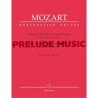 (Violin and Piano) Mozart, Wolfgang Amadeus Sonatas for Piano and Violin (BA4776)