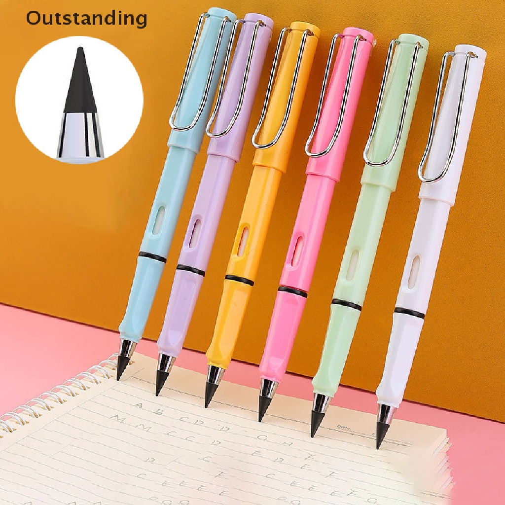 Outstanding Everlasg Pencil Infinite Pencil Technoy ดินสอเมจิก ปากกาโลหะ ไร้หมึก