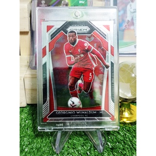 การ์ดนักฟุตบอล 2020-21 Panini Prizm EPL georginio wijnaldum #247 Liverpool FC Champions League