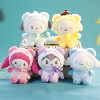 พวงกุญแจ จี้ตุ๊กตา Sanrio Kuromi Melody น่ารัก สําหรับห้อยกระเป๋าเป้สะพายหลัง