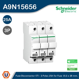 Schneider Electric -Acti9 -Fuse-Disconnector STI- 3P- 25A - For Fuse 10.3 x 38mm. รหัส : A9N15656