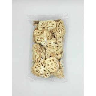 รากบัวแห้งLotus Root  ขนาด 250 กรัม