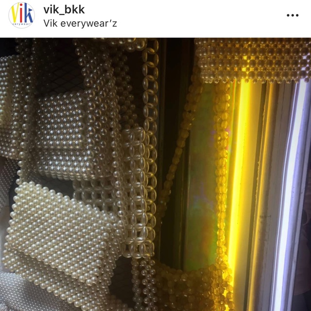 กระเป๋าลูกปัด vik_bkk