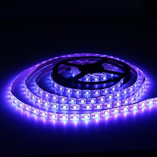 Ip20 Purpleไฟ led เส้น Strip 12v 5050 Eco 60leds/m 5m