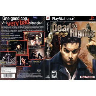 DEAD TO RIGHTS 1 [PS2 US : DVD5 1 Disc]