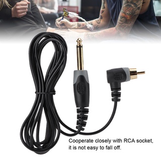 Fairy &amp; Magic 2.25 meters Tattoo Clip Hook Line with Curved Head RCA Plug Machine Power Cord