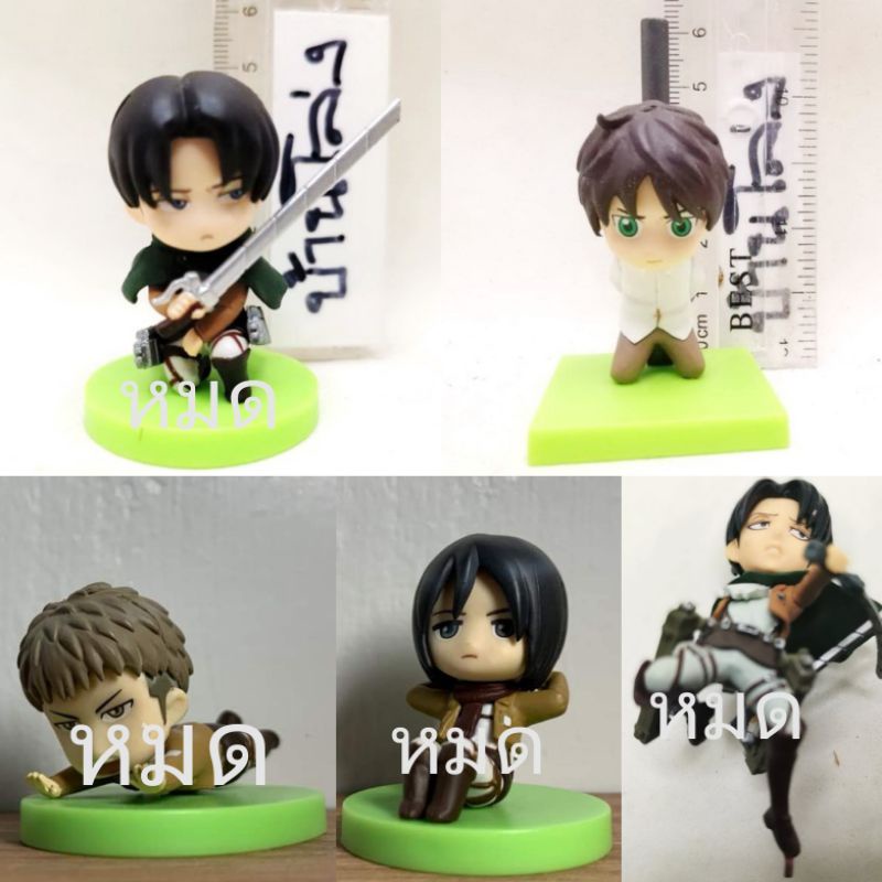 (แท้/มือสอง) Banpresto Loot Crate Attack on Titan Levi Mini Figure ลีวาย