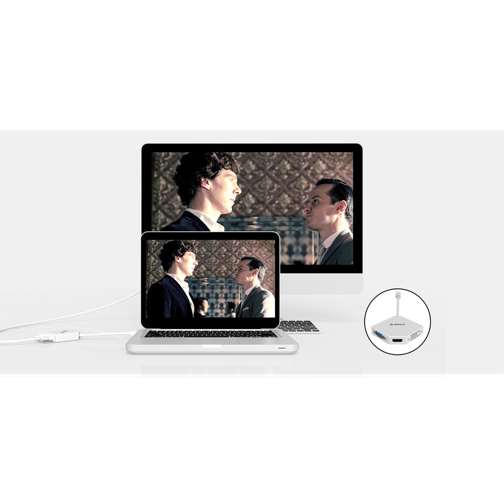 ORICO DMP-HDV3S Mini DisplayPort to HDMI / DVI / VGA รูปที่ 8