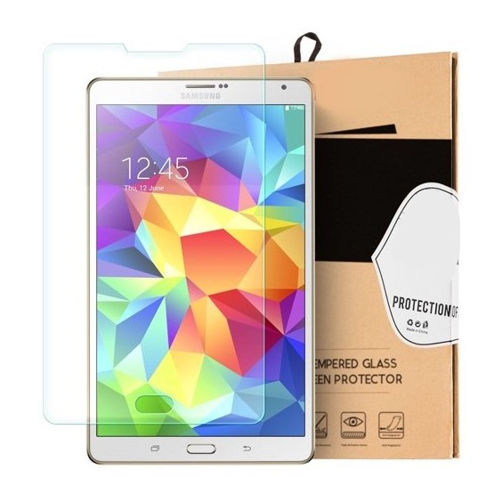 ฟิล์มกระจก สำหรับ ซัมซุง แท็ปเอส 8.4 ที705 Tempered Glass Screen For Samsung Galaxy Tab S 8.4 T705 (8.4")