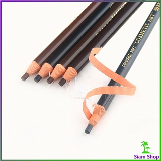 ดินสอเขียนคิ้ว  กันน้ำ น้ำตาล ติดทนนาน 1 ชิ้น - ดินสอเขียนคิ้ว 03  Eye Pencil 1 PCS