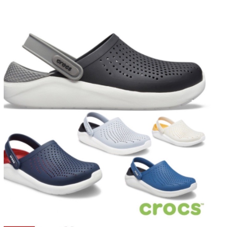 รองเท้าแตะ crocs LiteRide ใส่สบาย ทั้งชายและหญิง วัสดุผลิตจากยางแท้ 100%ถูกกว่าshop