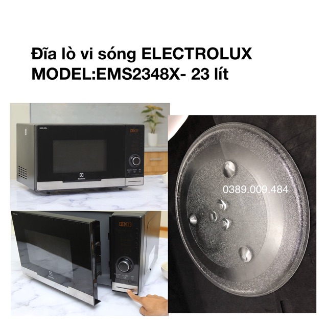 จานไมโครเวฟ Electrolux 23 ลิตร- EMS2348X