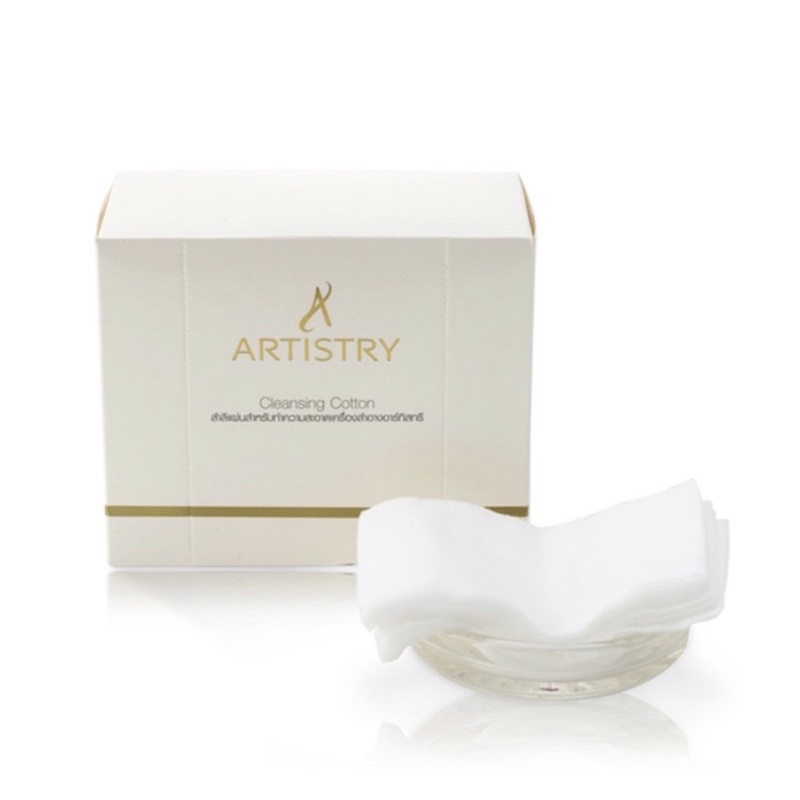 🌟ของแท้จาก shop‼️ Amway(แอมเวย์) สำลีแผ่นสำหรับทำความสะอาดเครื่องสำอาง 180 แผ่น/กล่อง