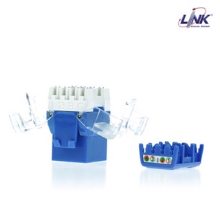 LINK CAT 5E RJ45 Blue Jack Slim Tool Free (US-1005STF)