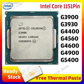 ❃☢▲⚡️Intel Pentium G3900 G3930 G4400 G4560 G4600 G4900 G5400 Processor CPU LGA 1151 Support H110 B250 B150 Motherboard