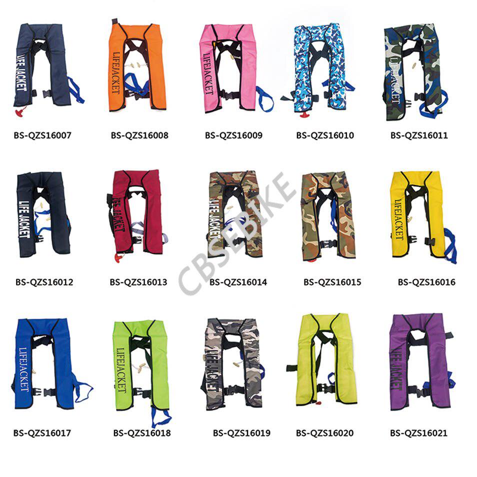 เสื้อชูชีพพองอัตโนมัติมืออาชีพผู้ใหญ่ว่ายน้ําเสื้อกั๊กตกปลาช…