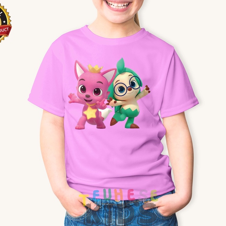 เสื้อยืด HOGI PINK FONG CHILDRENS ใหม่ล่าสุด