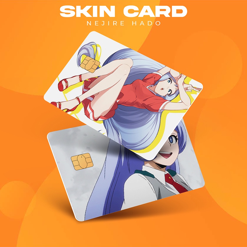 [การ์ดผิว BM] NEJIRE HADO || การ์สกิน | ATM / E - Money / Flazz Cover - กันน้ํา