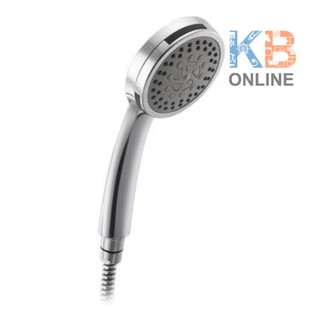 KS-04-255-50 ชุดฝักบัวมือสแตนเลสปรับน้ำ 5 ระดับ Hand Shower Set Stainless (5 functions) Stainless (Chrome) KARAT FAUCET