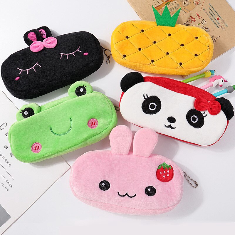 เคสตุ๊กตาเครื่องเขียนน่ารัก