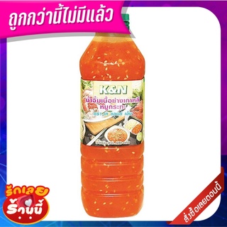 เคแอนด์เอ็น น้ำจิ้มเนื้อย่างเกาหลี-หมูกระทะ 600 กรัม K&amp;N Spicy Dipping Sauce For Grilled Beef 600 g