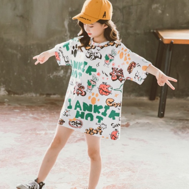 COCO  เสื้อยืดแขนสั้น สกรีนลาย น่ารัก สมวัย ชุดเด็กสไตล์เกาหลี รุ่น 018 ราคา ถูกที่สุด ดีลบีเคเค แกลเลอรีภาพที่ 3