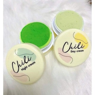 Chili Day Cream &amp; Night Cream ครีมไฉไล