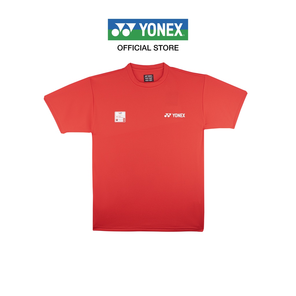YONEX SOUVENIR T-SHIRT YOB22100 เสื้อคอกลม ที่ระลึกการแข่งขันแบดมินตัน BWF WORLD CHAMPIONSHIP 2022