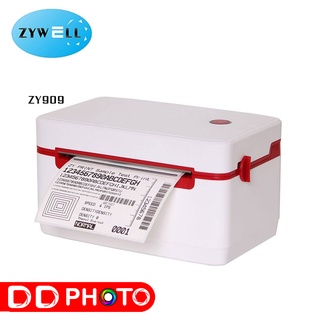 ZYWELL ZY909 Barcode Printer เครื่องพิมพ์สติกเกอร์ ฉลากยา บาร์โค้ด ประกัน 1 ปี (หัวพิมพ์ 3 เดือน)