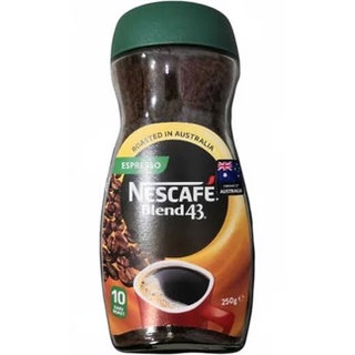 Nescafe Blend 43 Espresso Roasted in Australia 250 g เนสกาแฟ เบลนด์ 43 เอสเพรสโซ  250 กรัม