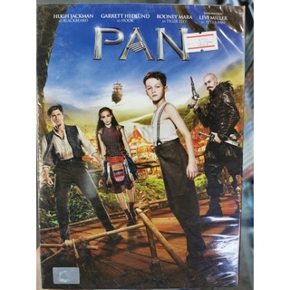 DVD : Pan (2015) ปีเตอร์ แพน 2015 " Hugh Jackman, Garrett Hedlund, Rooney Mara, Levi Miller "