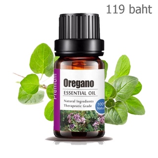 Aliztar 100% Pure Oregano Essential Oil 10 ml น้ำมันหอมระเหยออริกาโนแท้ สำหรับอโรมาเทอราพี เตาอโรมา เครื่องพ่นไอน้ำ ผ...