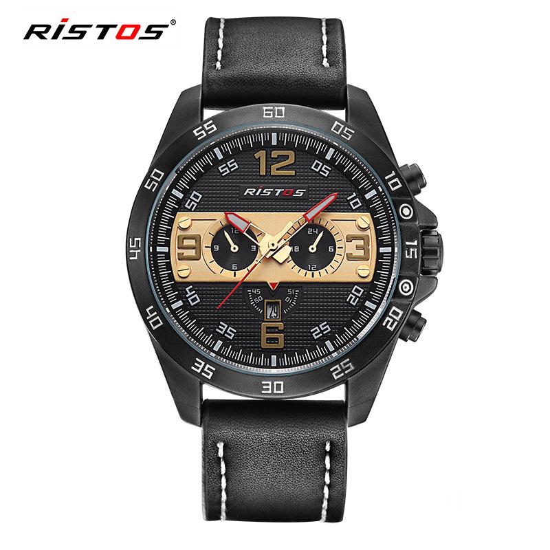 RISTOS 93016 นาฬิกาข้อมือสำหรับผู้ชาย