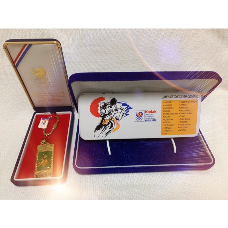 ของที่ระลึกมหกรรมกีฬาโอลิมปิก ครั้งที่ 24 ปี 1988 the Games of the XXIV Olympaid : Seoul 1988