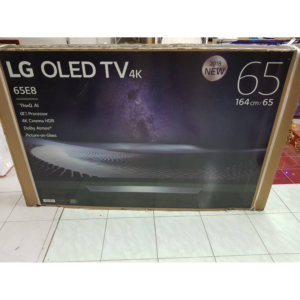 LG 65 นิ้ว รุ่น 65E8PTA OLED 4K SMART TV กระจกคริสตัน (สภาพสวยตำหนินิดๆ) ลดแค่ 7 วันสุดท้าย!!