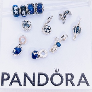 [พร้อมส่ง สินค้าแท้ 💯 ] New pandora รวมเซตโทตสีน้ำเงินกาแล็กซี