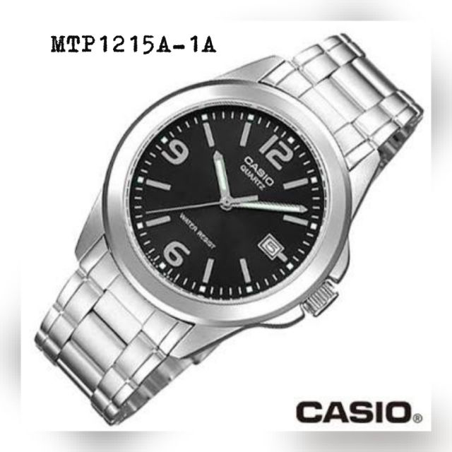 นาฬิกาข้อมือ CASIO รุ่น MTP1215A (1A) 👉🏼ของแท้ 💯%👈