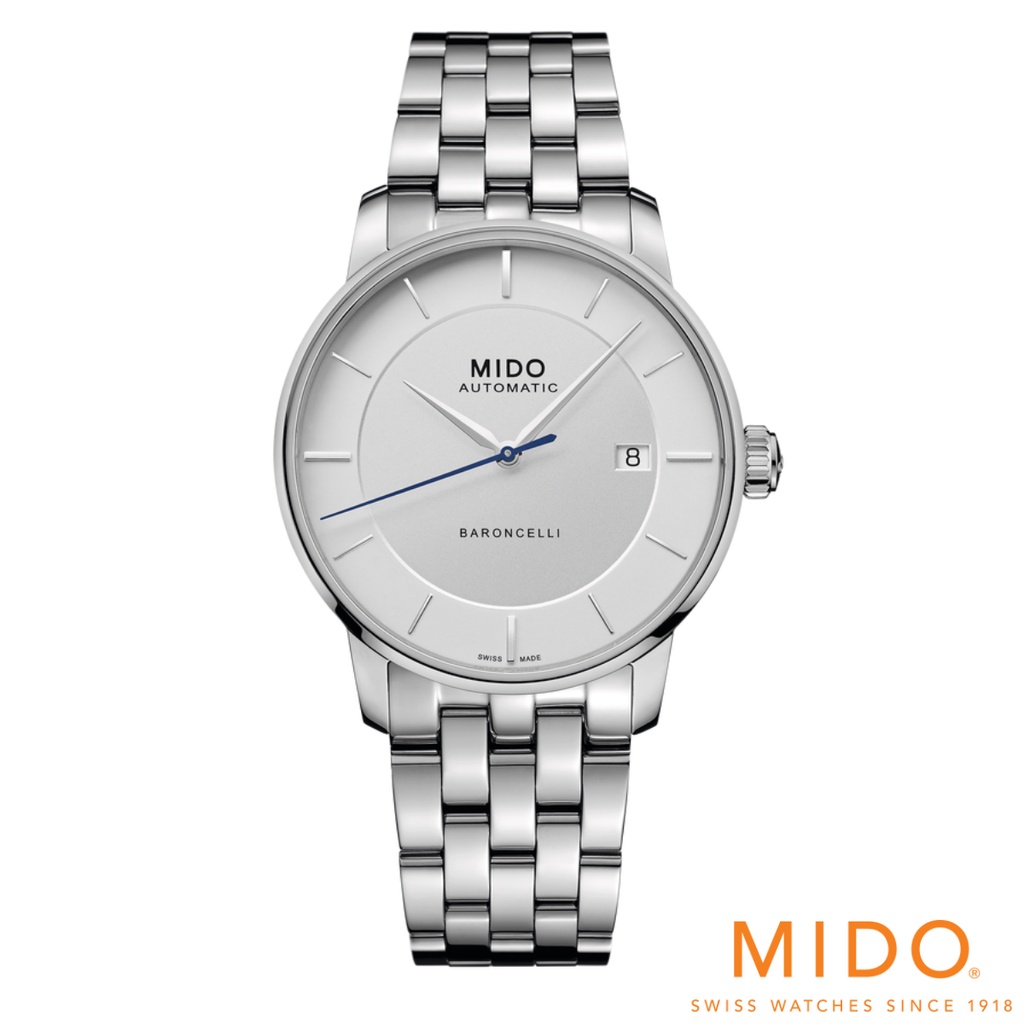 Mido รุ่น BARONCELLI SIGNATURE GENT นาฬิกาสำหรับผู้ชาย รหัสรุ่น M037.407.11.031.00