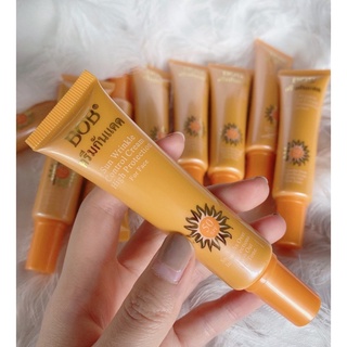 BOB ครีมกันแดด SPF50 สูตรกันน้ำ บางเบา ไม่หนักหน้า หลอดขาว กันแดดเยี่ยม