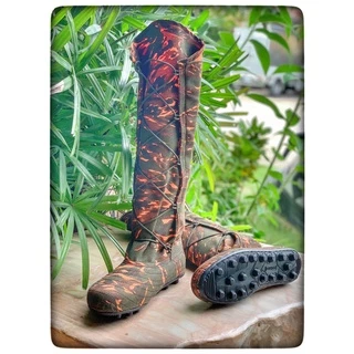 CS SHOES รองเท้านินจาพื้นปุ่มสตั๊สยาวเชือกไขว้ รุ่น CS1023