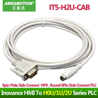 Yy IT5-H2U-CAB สายเคเบิลโปรแกรมมิ่ง HMI H0U 1U 2U Series PLC